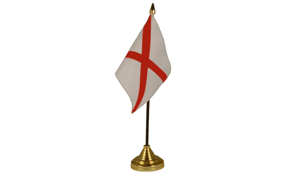 Alabama Table Flags